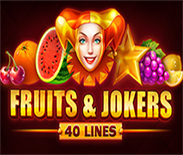 Fruits & Jokers: 40 lines